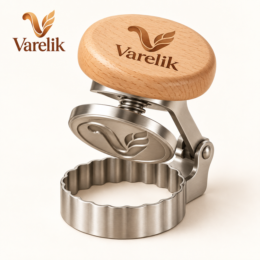 Varelik™ PressMark Hinged Cookie Stamper