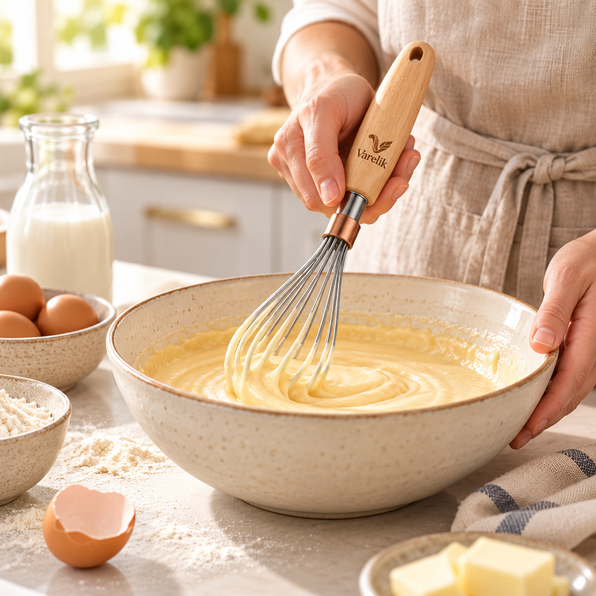 Varelik™ FoldAxis Balloon Whisk