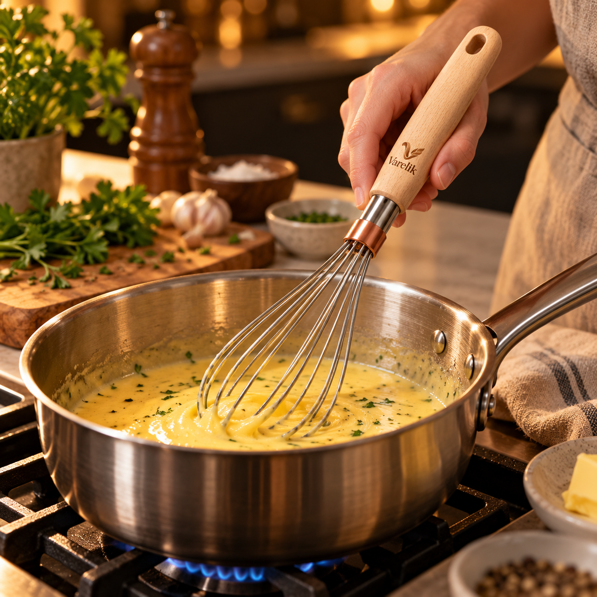 Varelik™ FoldAxis Balloon Whisk