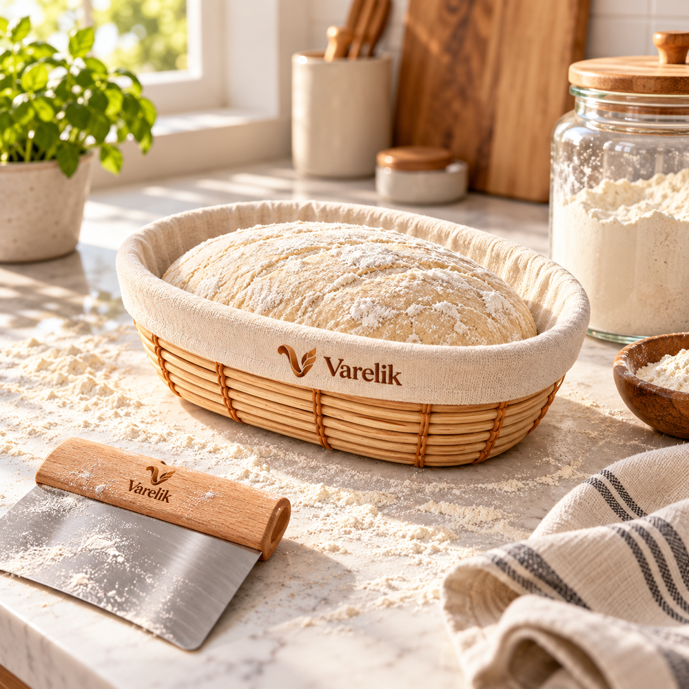 Varelik™ LeafRib Bread Proofing Basket